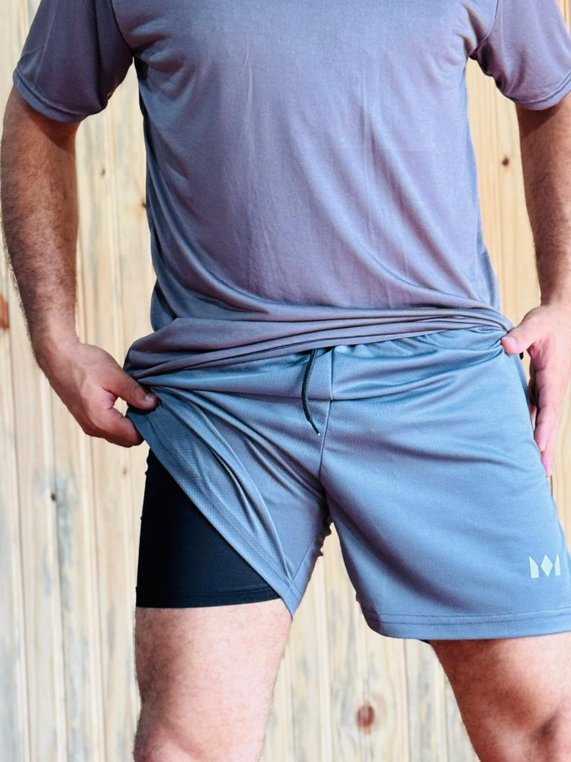 Short Fitness 2 em 1 Mestre